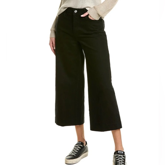 Frame High Rise Wide Crop - Picture 1 of 4